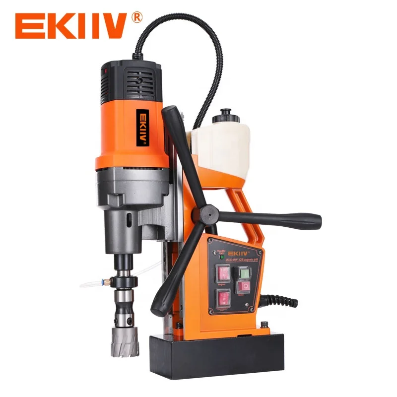 

MW-32B Industrial Magnetic Drill Brushless Motor & Variable Speed 60mm Annular Cutter for Steel Pipe/Cable/Openings