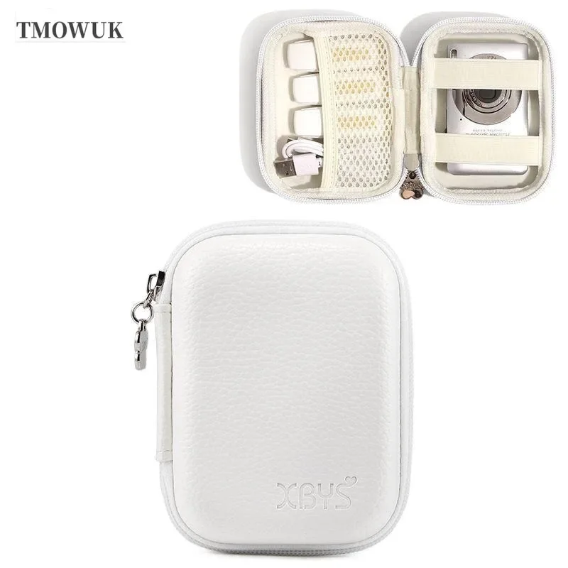 

For Accessories SD Card PU Leather Hard Shell Digital Camera Case Small Travel Cameras Storage Holder