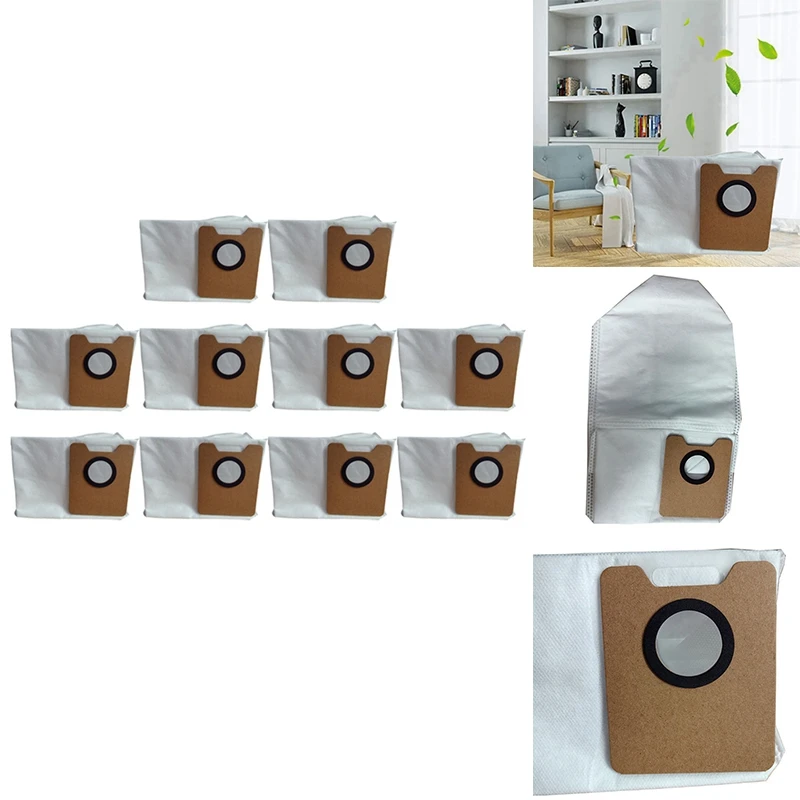 For Ecovacs Deebot  Y1 Plus Robot Vacuum Cleaner Parts Dust Bag Dust Bin Garbage Bag Vacuum Bag Accessories