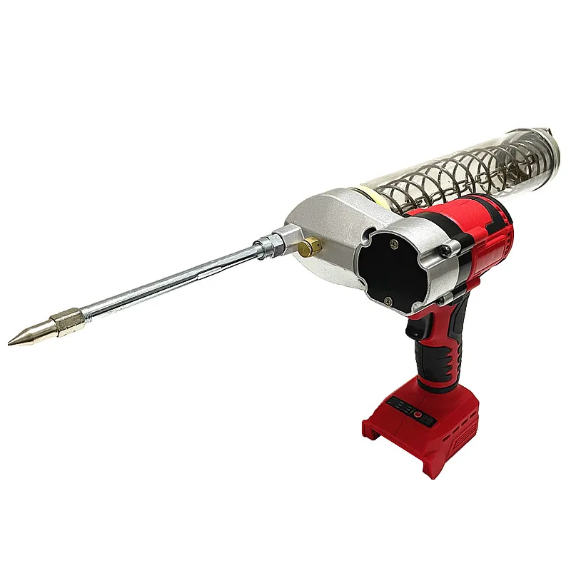 밀워키 18V 배터리 브러시리스 전기 그리스 건 고압 10000PSI 완전 자동 오일 인젝터 지방 기계