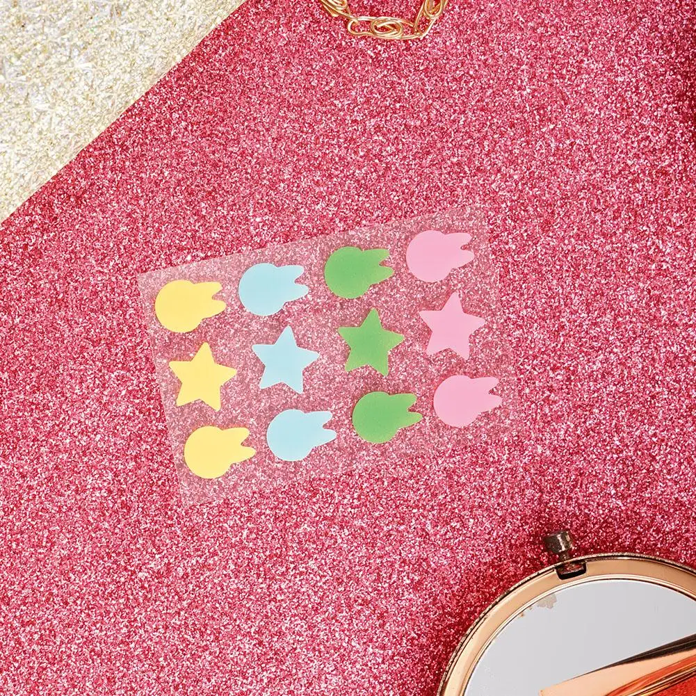 Estrela acne remendo suave não-irritante clareia acne hidrocolóide adesivo para cravos fechados comedões ferramenta de beleza