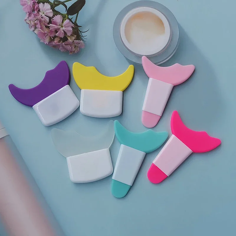 Eyeliner Template Mascara Shield Applicator Multifunctional Silicone Brush Lash Stopper Eye Makeup Tool Eye Makeup Aid Wholesale