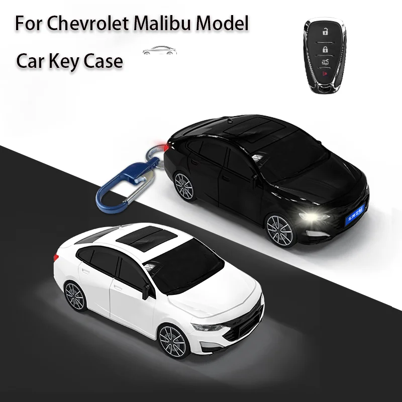 

For Chevrole Malibu Car Model Remote Key Case for Blazer Traverse Camaro Cruze Equinox Spark Trax 3 4 5 6 Button Protective Fob