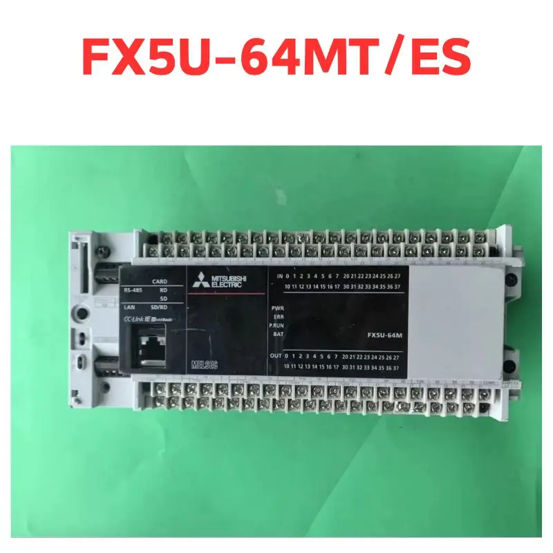 second-hand     PLC       FX5U-64MT/ES     Test passed     Fast Shipping