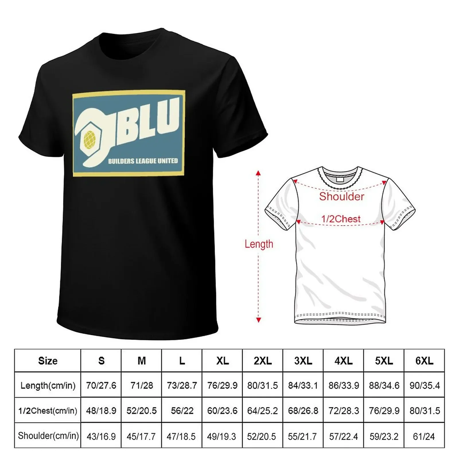 Team Fortress 2 BLU Logo T-Shirt shirts graphic tees boys animal print cotton t shirt men image 6