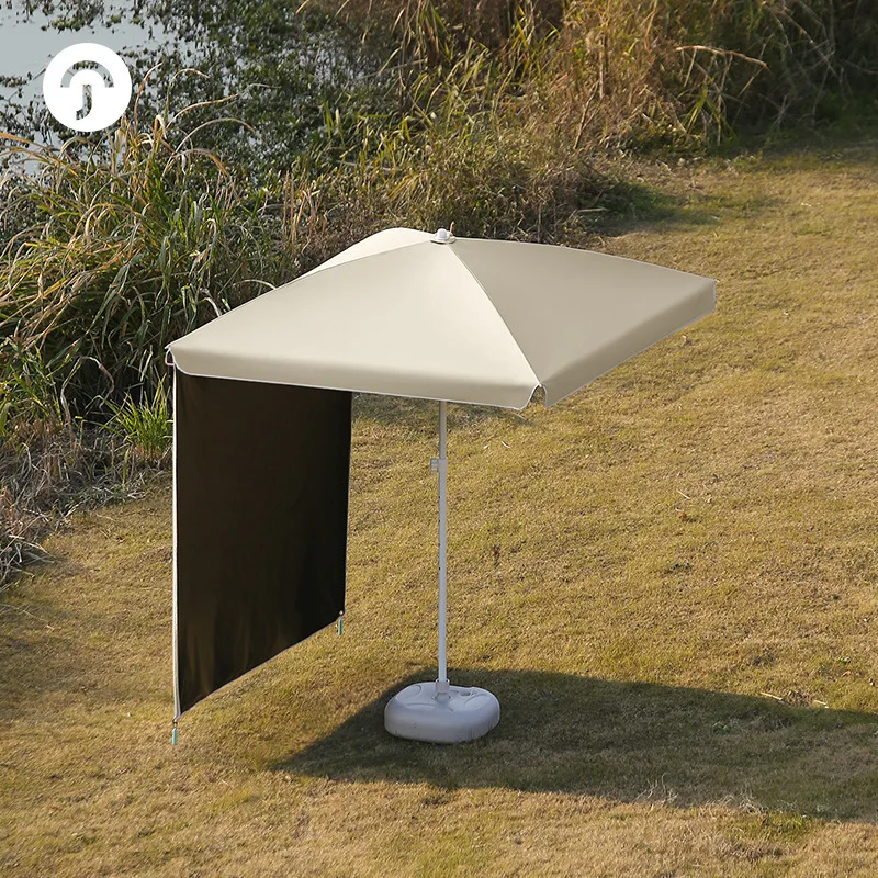Stall special umbrella outdoor sun umbrella camping shading portable trolley