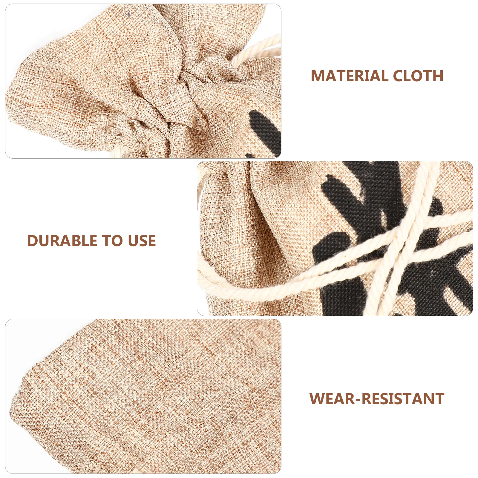 

2Pcs Cloth Bags for Jewelry Beads Storage Soft Washable Durable Drawstring Pouches Gift ganizer Portable Holders
