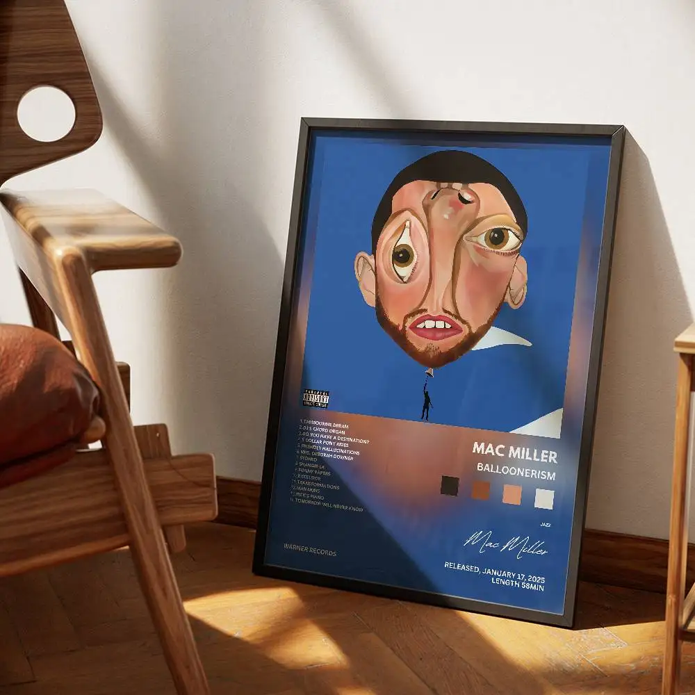 M-Mac M-Miller постер настенный художественный принт постер декоративная роспись современный домашний декор подарок на день рождения без рамы гаражная комната