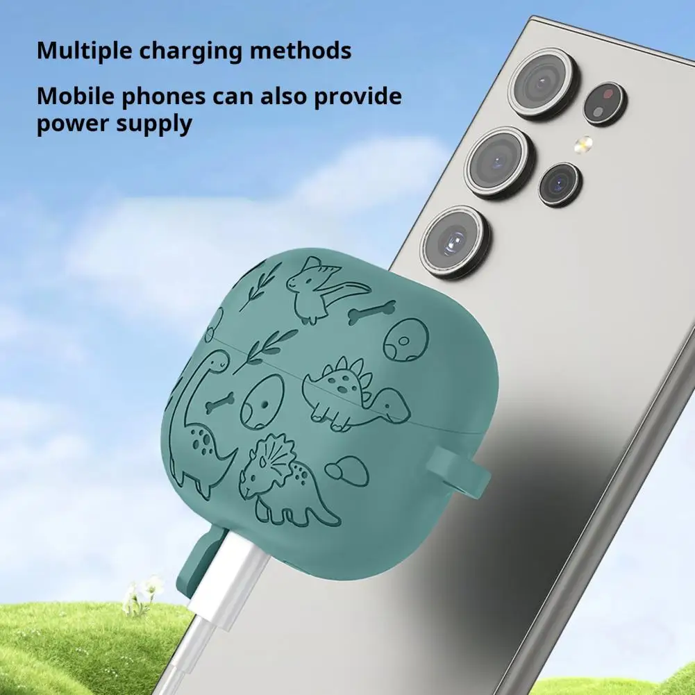 버즈 3/3 프로용 충격 방지 실리콘 보호 커버, 헤드폰 보호 커버, 이어폰 액세서리, 충격 방지