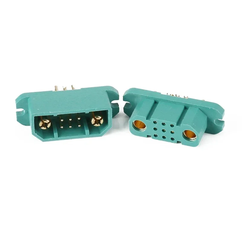 VTOL MPX Connector 9+2 Dual Power Fixed Wing Quick Release Plug Forrc UAV Aircraft Gold-Plated Plug Connector-Y41A