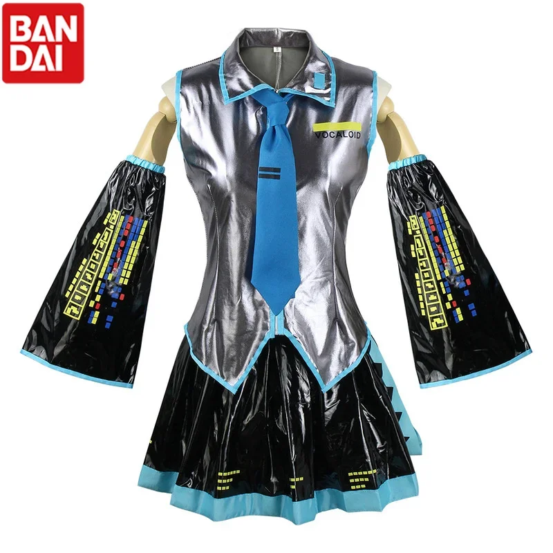 Hatsune Miku Kawaii Cos Costume for Girl and Boy Chuyin Animation Costume Formula Costume Performance Costume Toy