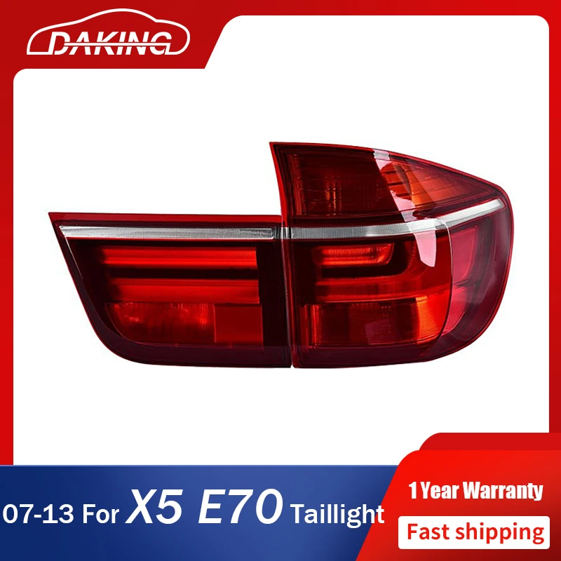 

Car Taillights for BMW X5 E70 2007-2013 Taillights Rear LED DRL Signal Lights + Brake + Reverse + Fog Light Auto Assembly
