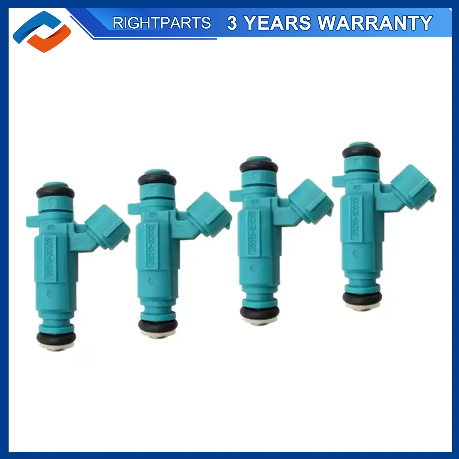 New 4PCS 35310-23630 Fuel Injector For Hyundai Tiburon 2003-2008 3531023630