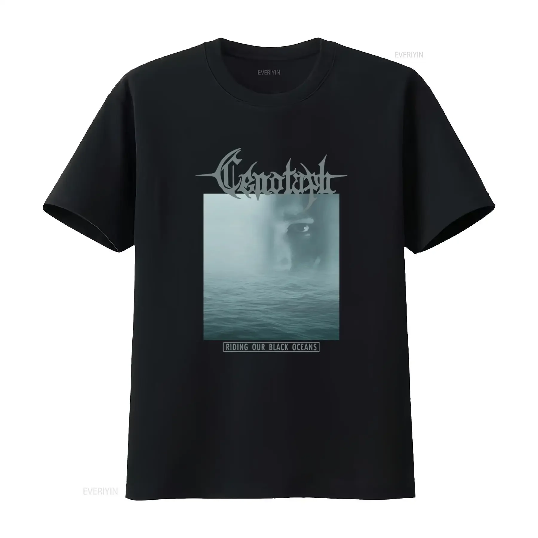CENOTAPH Riding Our Black Oceans T Shirt XL Size Perfect for Fans of Arcturus Inquisition The Chasm Ulver vintage Washed