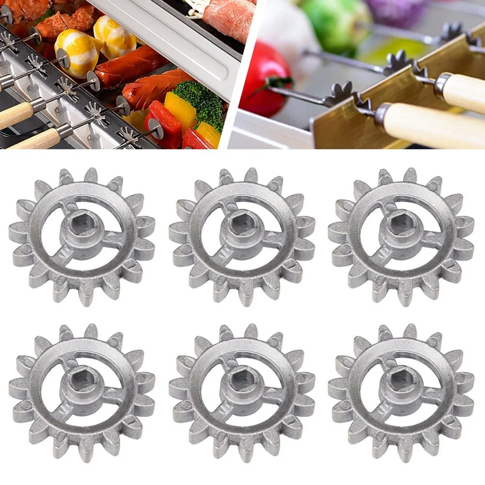 DIY Frame Gear Automatic Rotating Barbecue Tool Accessories Electric Motor Gears for All Kinds of Flat Baking Needles