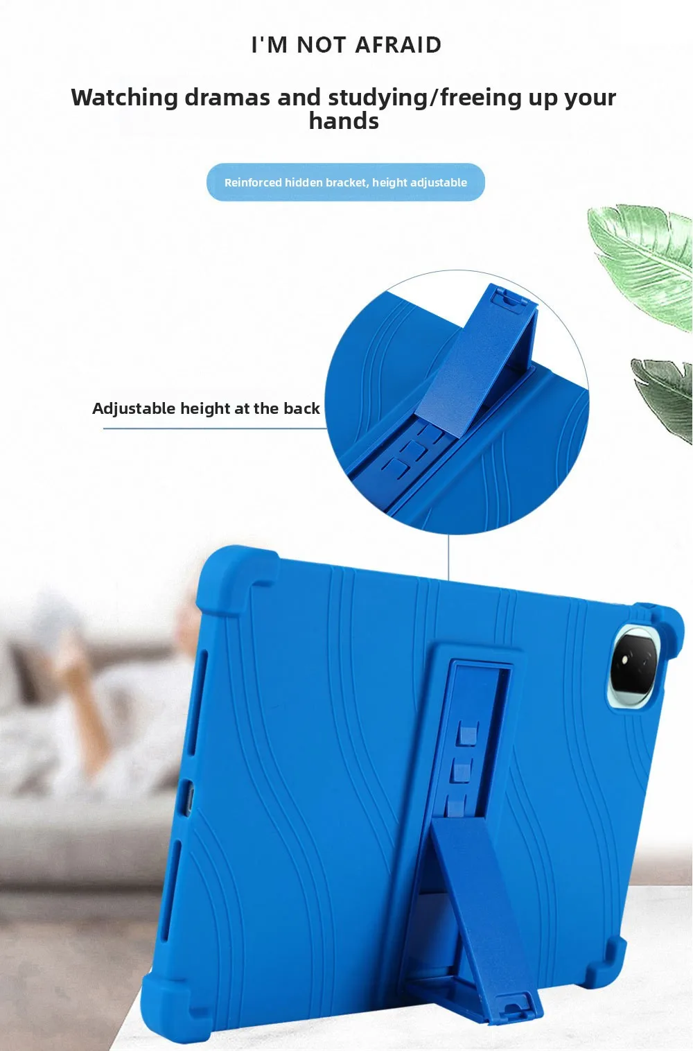 Stoßfeste TPU-Hülle für Honor Magicpad 2 12.3 ROD2-W09, Flexibler Stoßfänger mit Ständer, Mehrere Farben – Detail 4