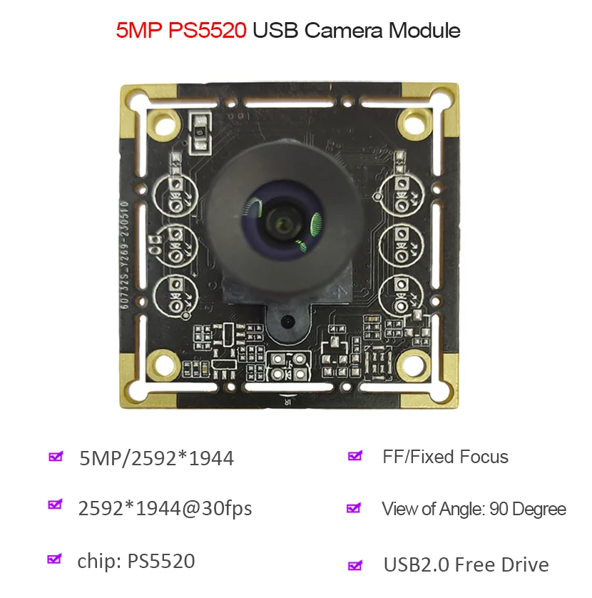 5MP PS5520 Cmos Usb…