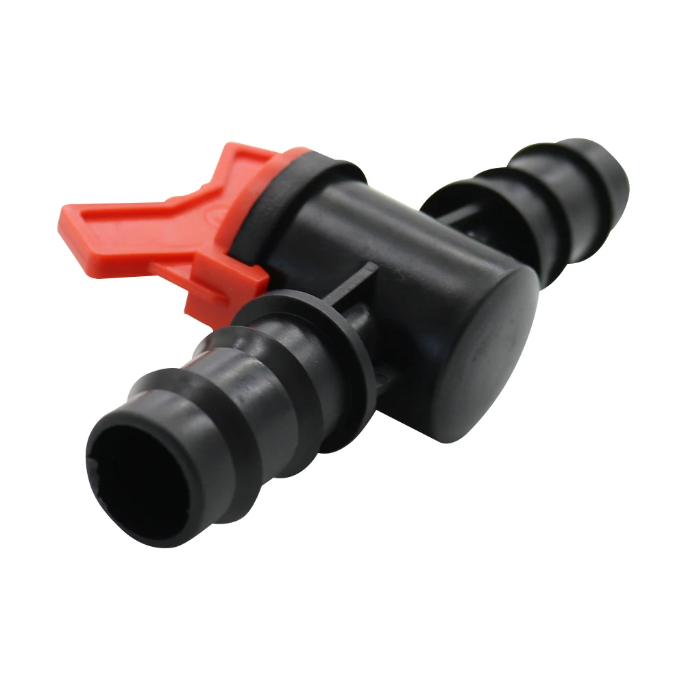 4Pcs DN20 DN25 Irrigation Water Valve Bypass Valve Waterstop Connectors Drip Hose Adapter For Drip Irrigation Aquarium Garden