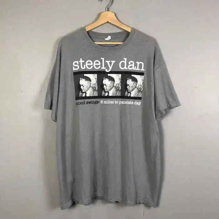 

Steely Dan T-Shirt Mood Swings 8 Miles To Pancake Day TE6921