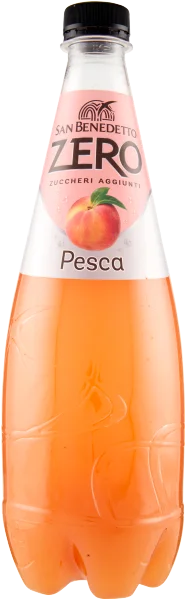 Napój gazowany brzoskwiniowy bez cukru 750ml - San Benedetto