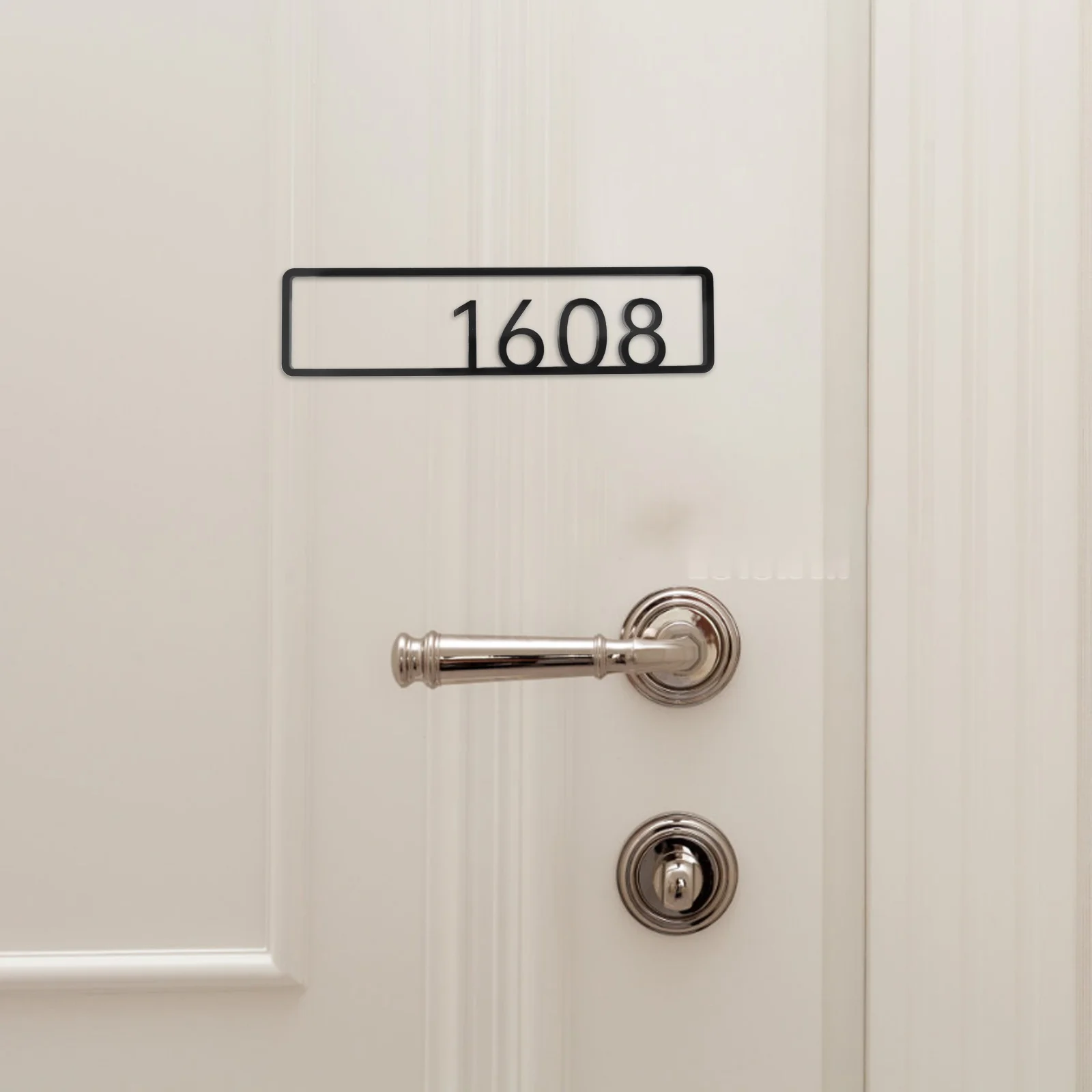 

Creative Door Number Sign Durable Modern Wall Number Sign for House Doors Apartment Address House Door Numbers
