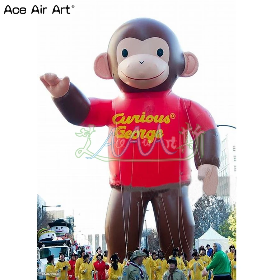 

2022 New Arrival 3/4/5mH Giant Monkey Cartoon Character Replica For Outdoor Advertising Event Party Made By Ace Air Art