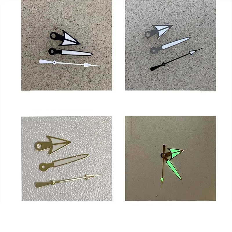 

Hands Gold/Black/Silver Three-Hand Green Luminescent Suitable for NH35/NH36 calibre assembly