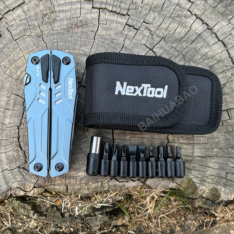 Imagem -02 - Nextool-sailor Pro Alicate Dobrável Multitool Tesoura Portátil Abridor Chave de Fenda Acampamento ao ar Livre Ferramentas Multifuncionais 14 em 1