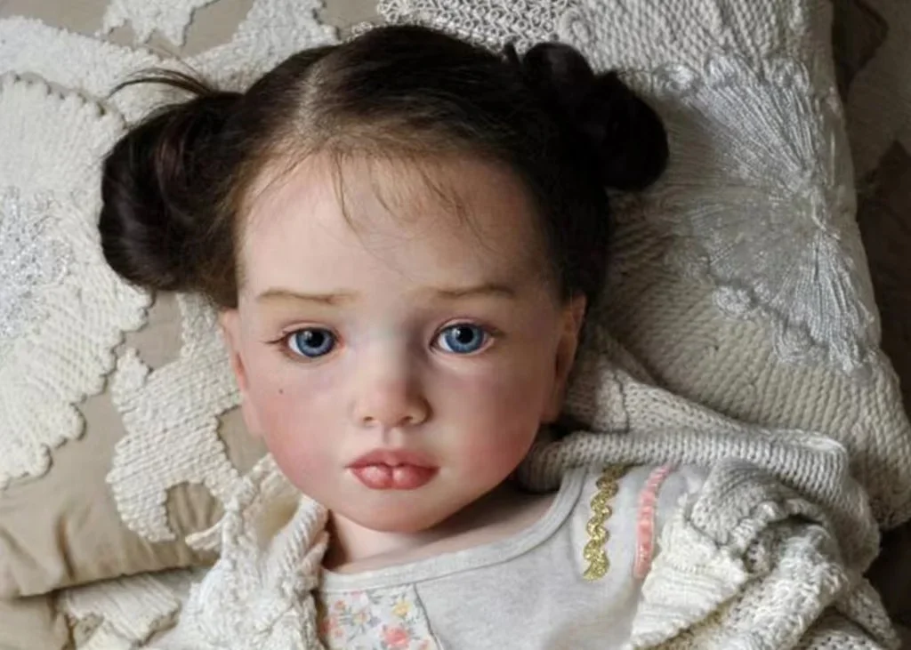 DLS 40 pouces Reborn bébé poupée Aleonka fini peint poupée énorme fille par Natali Blick