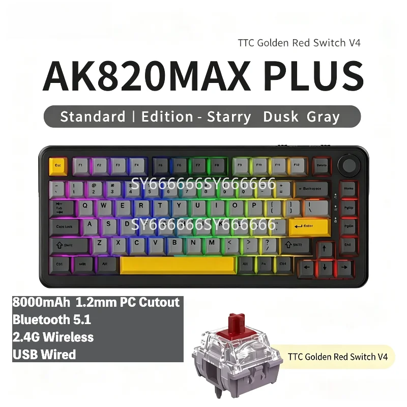 Teclado Mecánico Bluetooth Tri - Esports Gaming Uk reseña y precio