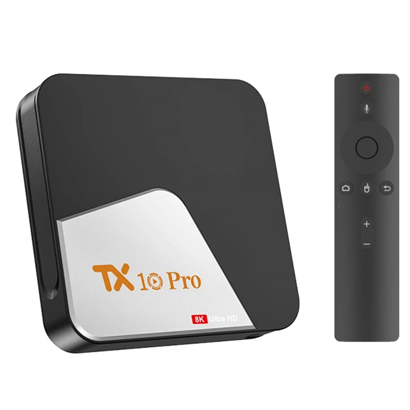 

TX10 PRO Smart TV Box Quanzhi H313 5G 2.4G Dual Wifi TV BOX TV Box 8K For Android 13 Bluetooth 5.0 US-Plug Durable Easy Install