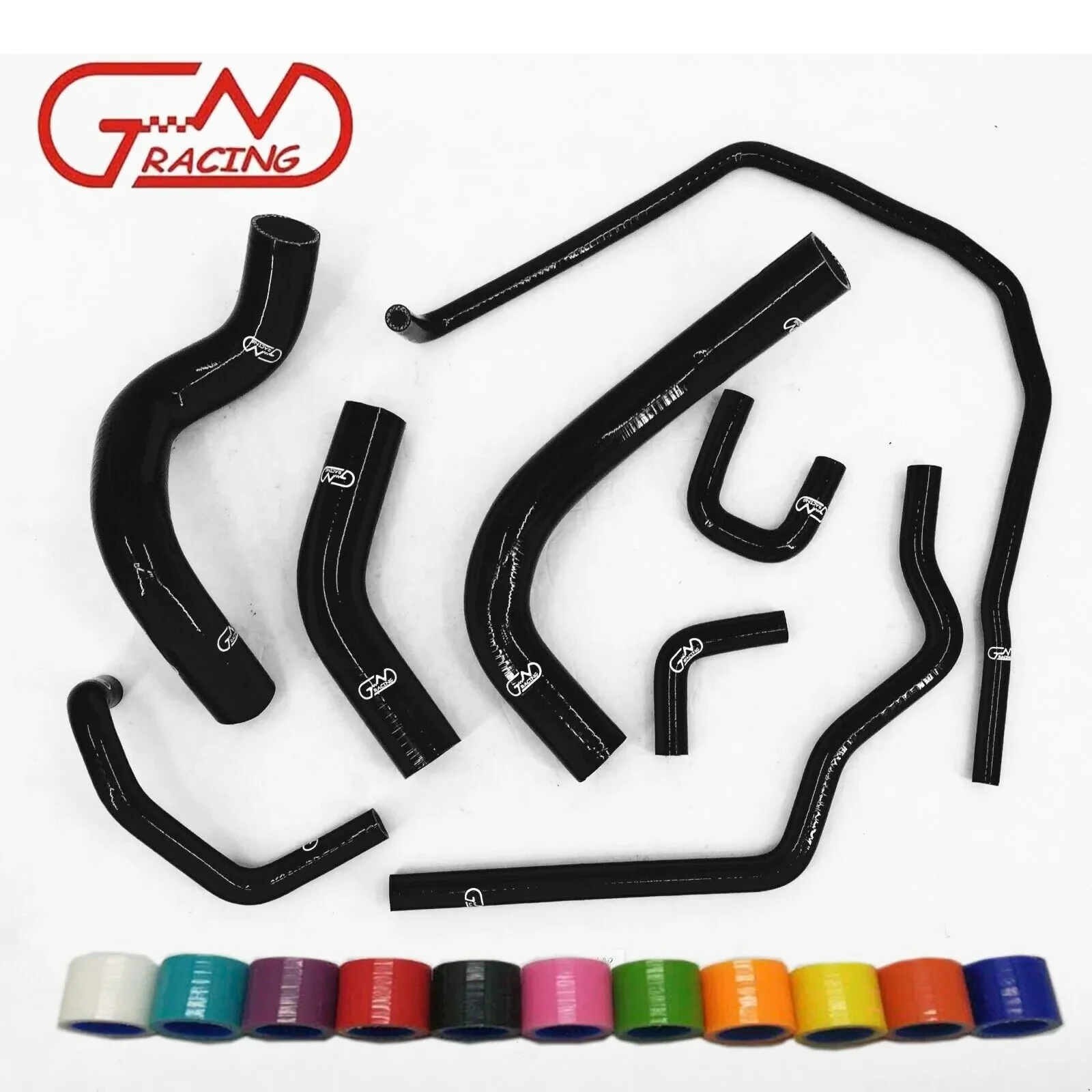 Fit 2004-2014 Nissan Titan Armada Infiniti QX56 5.6L V8 Silicone Radiator Coolant Hose Kit