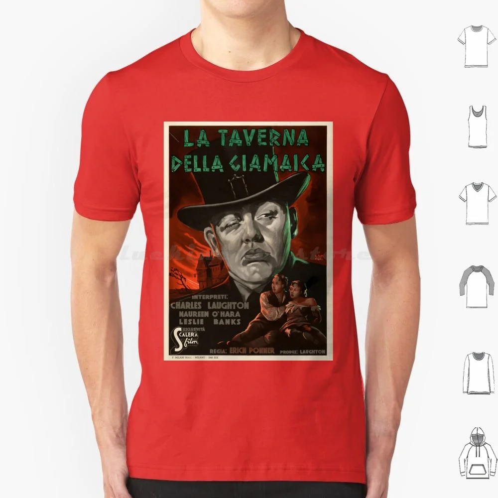 

Jamaica Inn 1939 Movie Poster : Vintage Suspense Art Print Set In Dark Cornish Intrigue T Shirt Cotton Men Women DIY Print