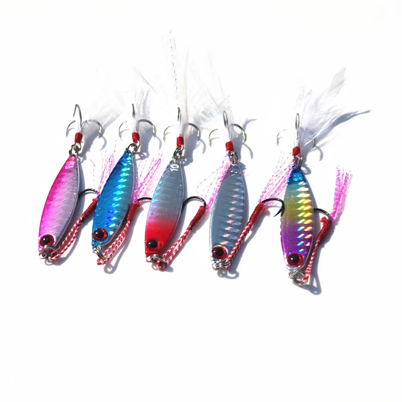 Shore Cast Jig Señuelo Metálico Lento - Cebo Duro para Jigging - imagen 2