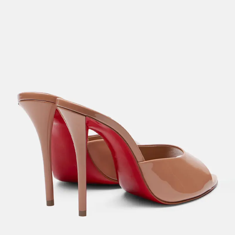 Shoes for Women New Pointed Open Toe Roman Sandals Metal Sexy Women's Shoes Outdoors Slippers 10.5 Cm Women Sandals  sandálias