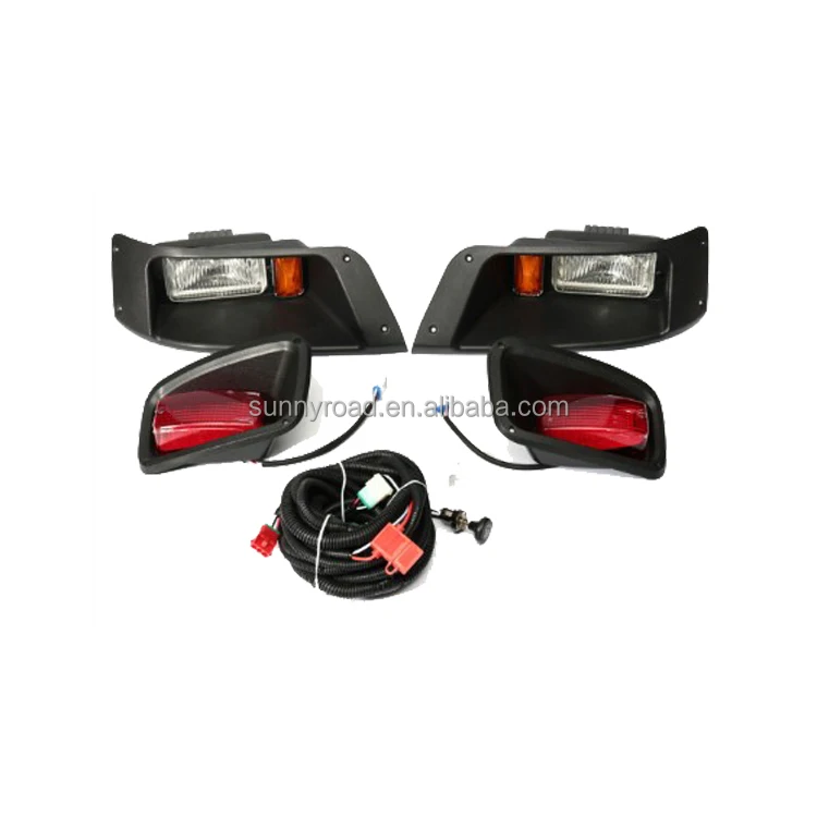 

EZGO TXT Golf Cart Spare Parts Head Light and Rear Lights Include Harness Light Kits