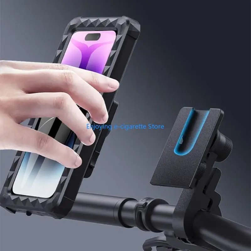 Universal Fahrrad Lenker Halterung Wasserdichte Touchscreens Telefon Halter Geeignet für 5,5 bis 6,9 Zoll Smartphones – Detail 8