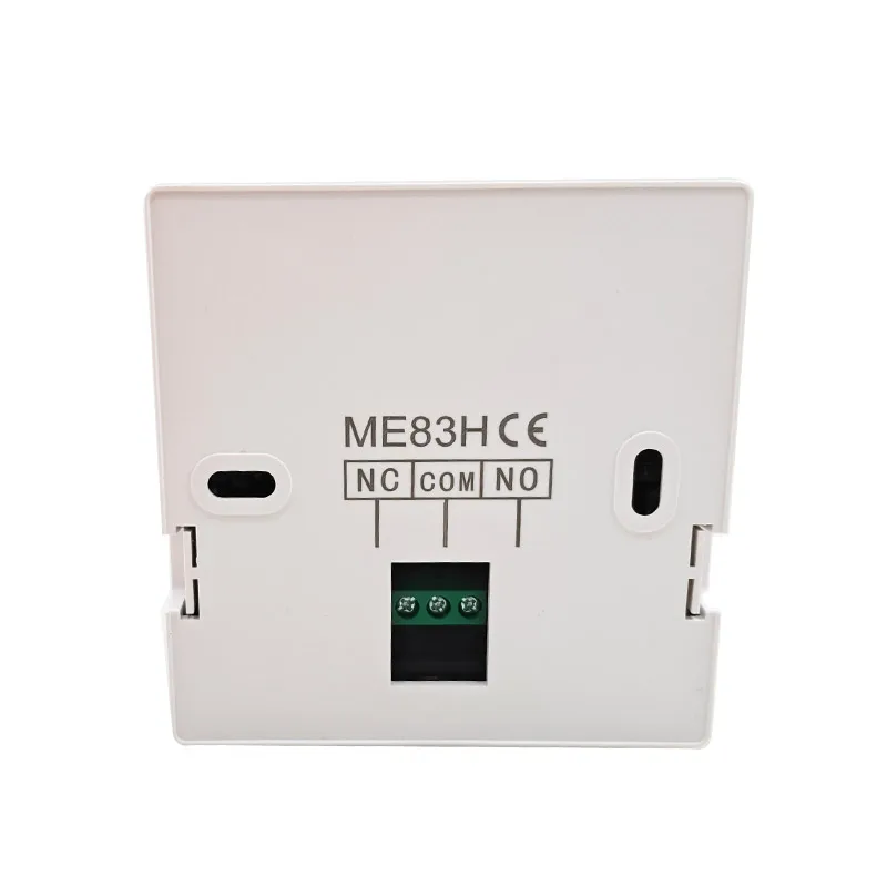 Battery Powered Digital Thermostat for Gas Boiler Room Programmable Heating Temperature Controller Hand Wall Mount ME83B