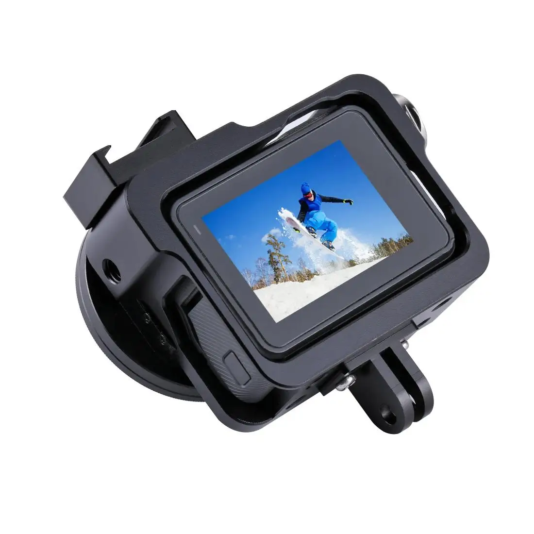 PULUZ Housing Shell For GoPro HERO 5 6 7 Black Aluminum Alloy Hard Protective Cage Frame Case For GoPro Hero 2018 Camera Cage