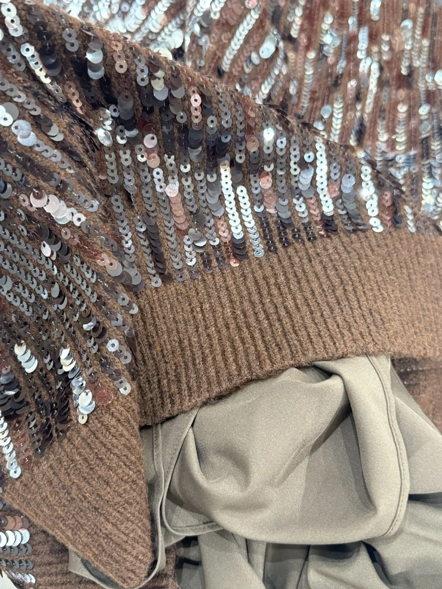 Jupe en laine tricotée Flash pour femmes, nouvelle collection de haute qualité, industrie lourde