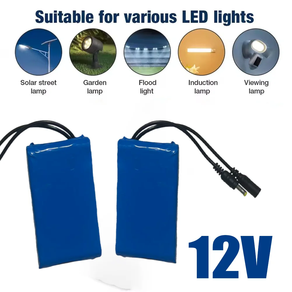 

1865012V 50800Mah new portable battery lithium-ion rechargeable battery capacity DC 12.6V 50.8Ah CCTV camera monitor+charger