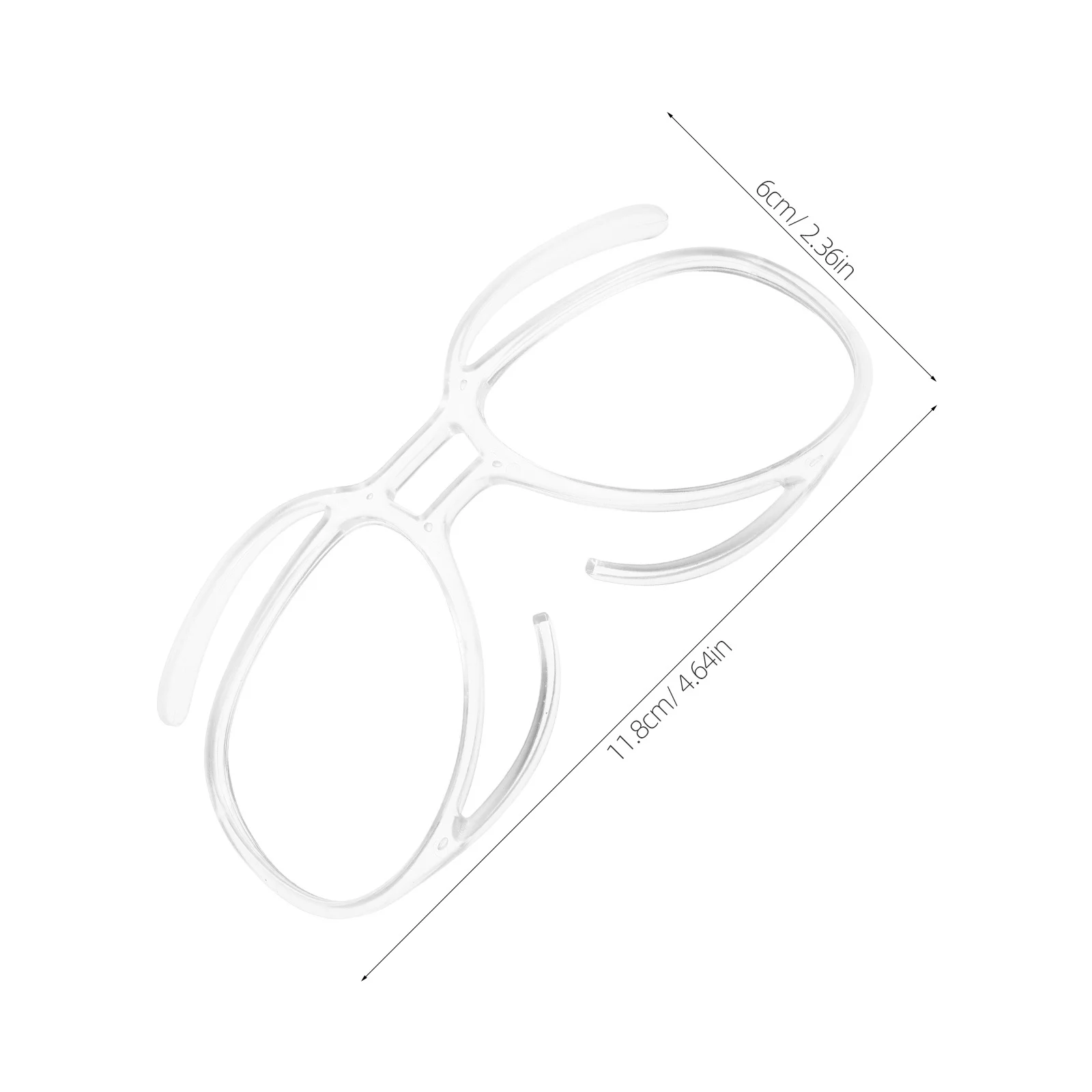 Ski Goggle Rx Insert Universal Size Adjustable Inner Frame For Snowboard Motorcycle Goggles Optical Adaptor Prescription Eyewear