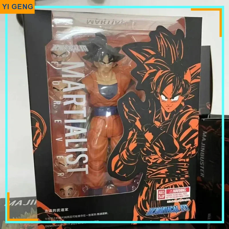 

In Stock Demoniacal Fit Dragon Ball Martialist Forever Goku Action Figure 3.0 New Body Anime Figures Model Doll Toy Gifts