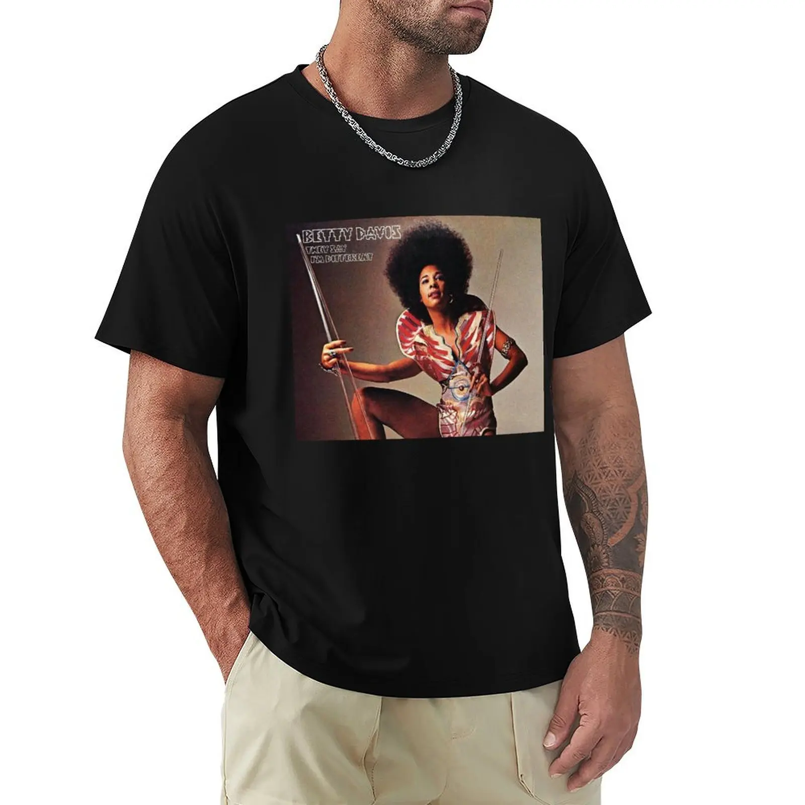 

Betty Davis T-Shirt tops customizeds oversized t shirt shirts graphic vintage t shirt men