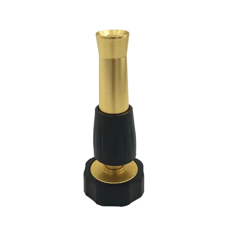 4 Inch Brass 5 Inch Brass Spray Nozzle Garden Hose Heavy Duty Adjustable Water Sprayer  For Car Garden Watering Use