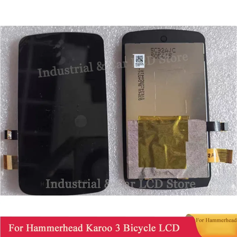 For Hammerhead Karoo 3 Bicycle GPS Computer Original LCD Display Oled LCD Screen Parts Replacement(Including LCD+TP+Coverglass)