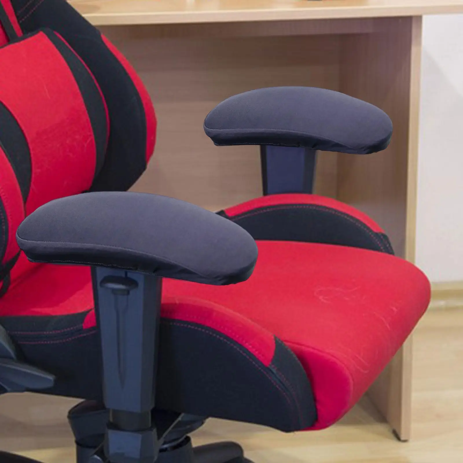 2 Pieces Elastic Office Chair Arm Covers Arms Protector Covers Pads for Desk Chairs Home Computer Gaming Chairs Rotating Chairs