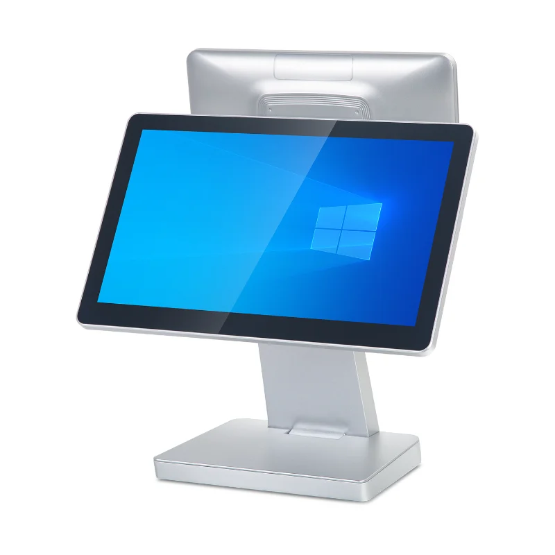 Multilingual Android  POS Machine 15.6 Inch Capacitive Touch Cashier System Built in Scanner Receipt Print for Retail Store