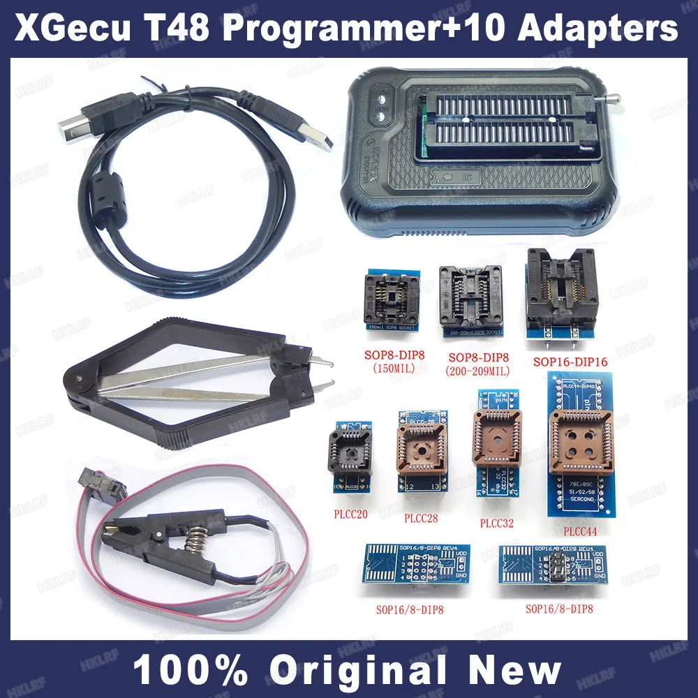 T48 universal programmer NAND NOR FLASH burner, support chip 30,000 + notebook routing main board