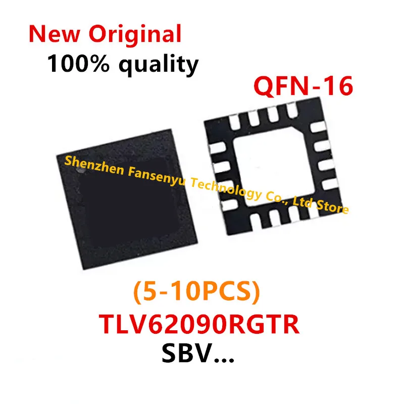 (5-10PCS)100% New TLV62090RGTR TLV62090 SBV QFN-16 Chipset